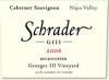 2006 Schrader Cabernet Sauvignon Georges III Napa - click image for full description