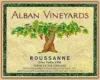 2002 Alban Vineyards Roussanne Estate - click image for full description