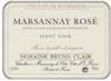 2009 Domaine Bruno Clair Marsannay Rose - click image for full description