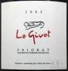 2006 Celler del Pont “Lo Givot” La Vilella Baixa  - click image for full description