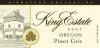 2009 King Estate Pinot Gris Oregon - click image for full description