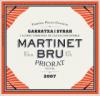 2007 Mas Martinet Bru Priorat D.O Q. - click image for full description