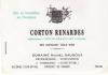 1996 Michel Gaunoux Corton Renardes Grand Cru  - click image for full description
