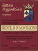 2000 Fattoria Poggio di Sotto Brunello di Montalcino - click image for full description