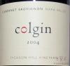 2004 Colgin Cabernet Sauvignon Tychson Hill Napa - click image for full description