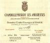 2001 Compte de Vogue Chambolle Musigny 1er Cru - click image for full description