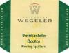 2002 Wegeler Bernkasteler Doctor Riesling Spatlese - click image for full description
