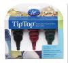 Tiptop ® Reusable Wine Cork - 3-Pack - assorted colors - click image for full description