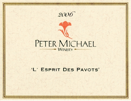 2021 Peter Michael L' Esprit Des Pavots Knights Valley image