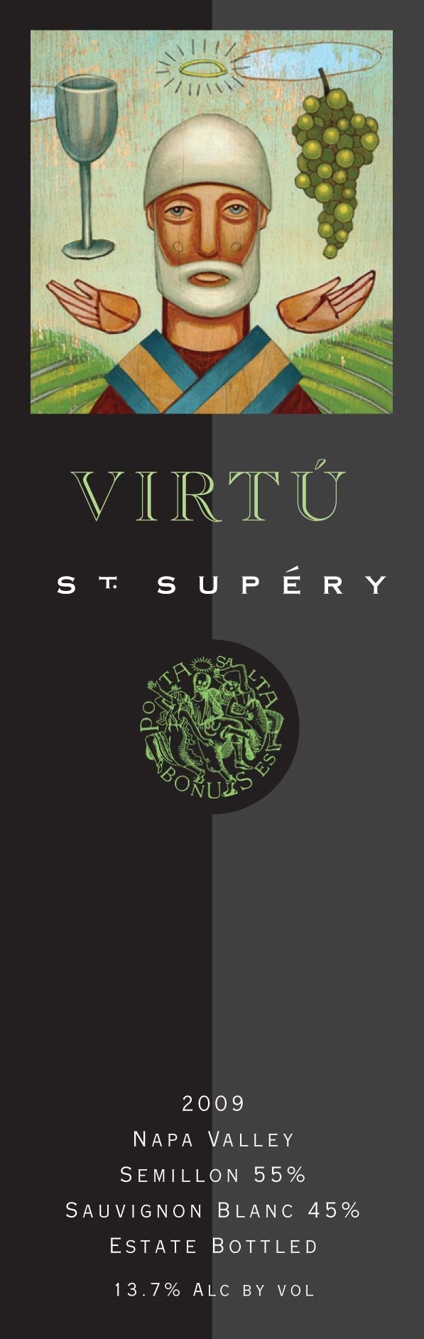 2012 St. Supery Estate Virtu Meritage White Napa - click image for full description