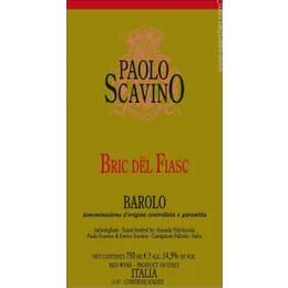 2005 Paolo Scavino Bric del Fiasc Barolo 3 LITER image