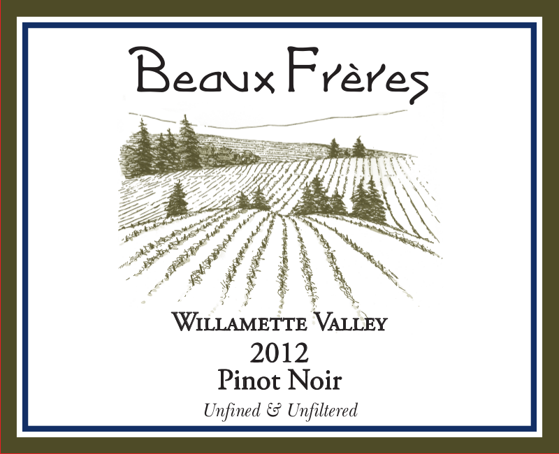 2012 Beaux Freres Willamette Valley Pinot Noir - click image for full description