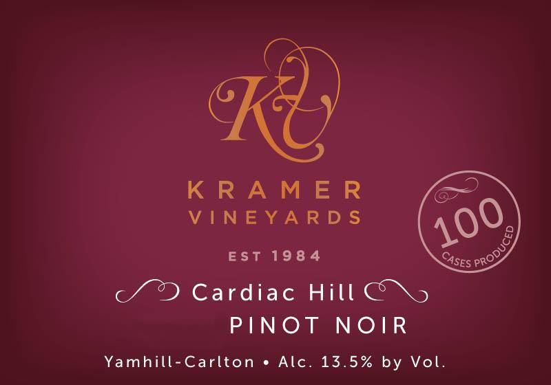 2012 Kramer Vineyards Pinot Noir Cardiac Hill Yamhill Carlton 1.5 L Magnum image