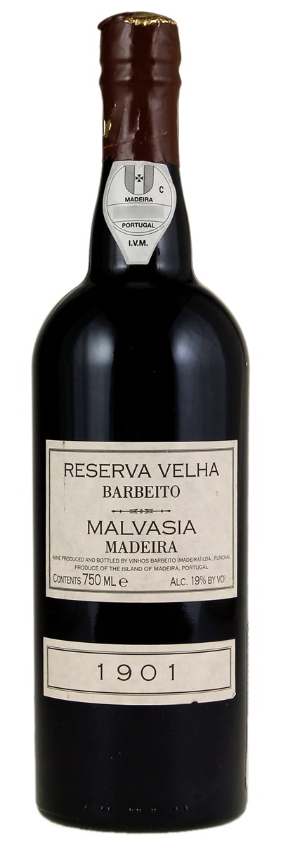 1901	Barbeito Malvazia Madeira - click image for full description