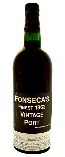 1963 Fonseca Vintage Port - click image for full description