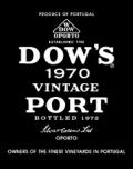 1970 Dows Vintage Port - click image for full description