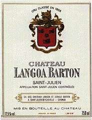 1966 Chateau Langoa Barton Saint Julien (Mid-Shoulder) - click image for full description