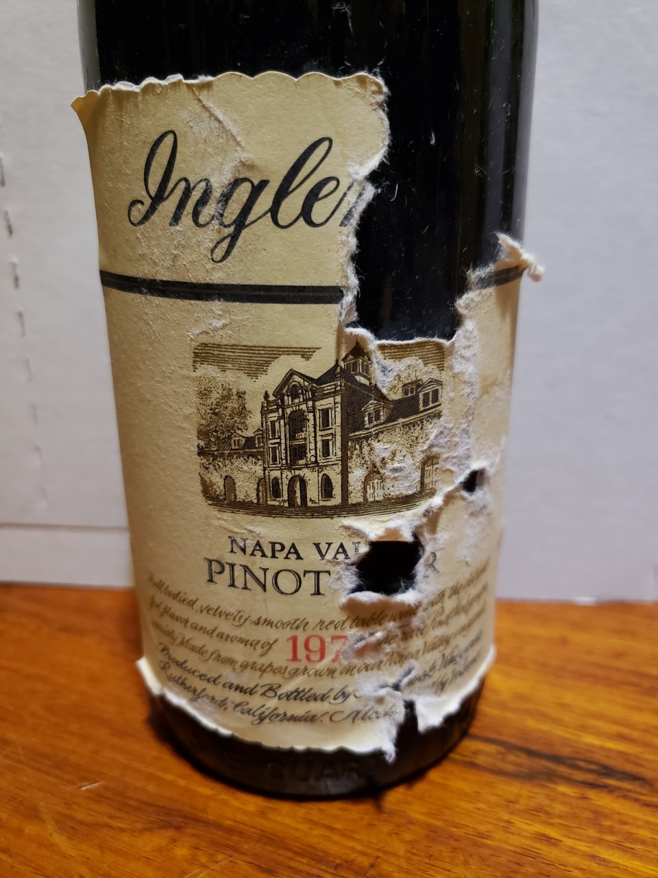 1972 Inglenook Pinot Noir Napa image
