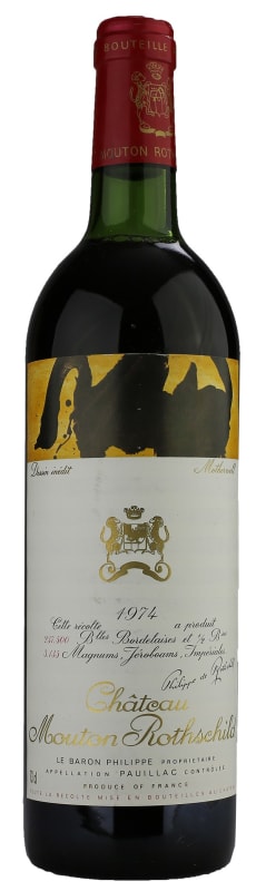 1974 Chateau Mouton Rothschild Pauillac image