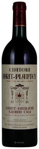 1975 Chateau Haut Plantey Saint Emilion image