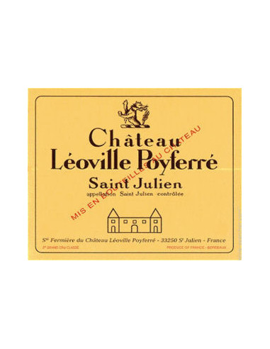 2016 Chateau Leoville Poyferre Saint-Julien image