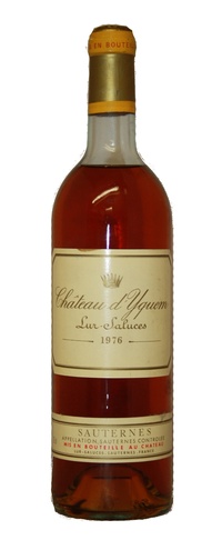 1976 Chateau d'Yquem Sauternes (mid shoulder fill) image