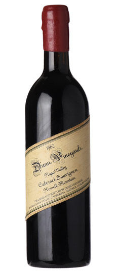 1982 Dunn Cabernet Sauvignon Howell Mountain Napa image