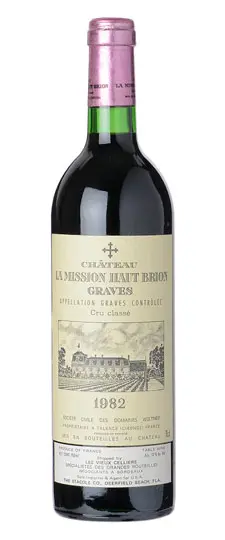 1982 Chateau La Mission Haut Brion Pessac Leognan Bordeaux, France - click image for full description