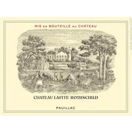 1982 Chateau Lafite Rothschild Pauillac (mid shoulder, torn label) image