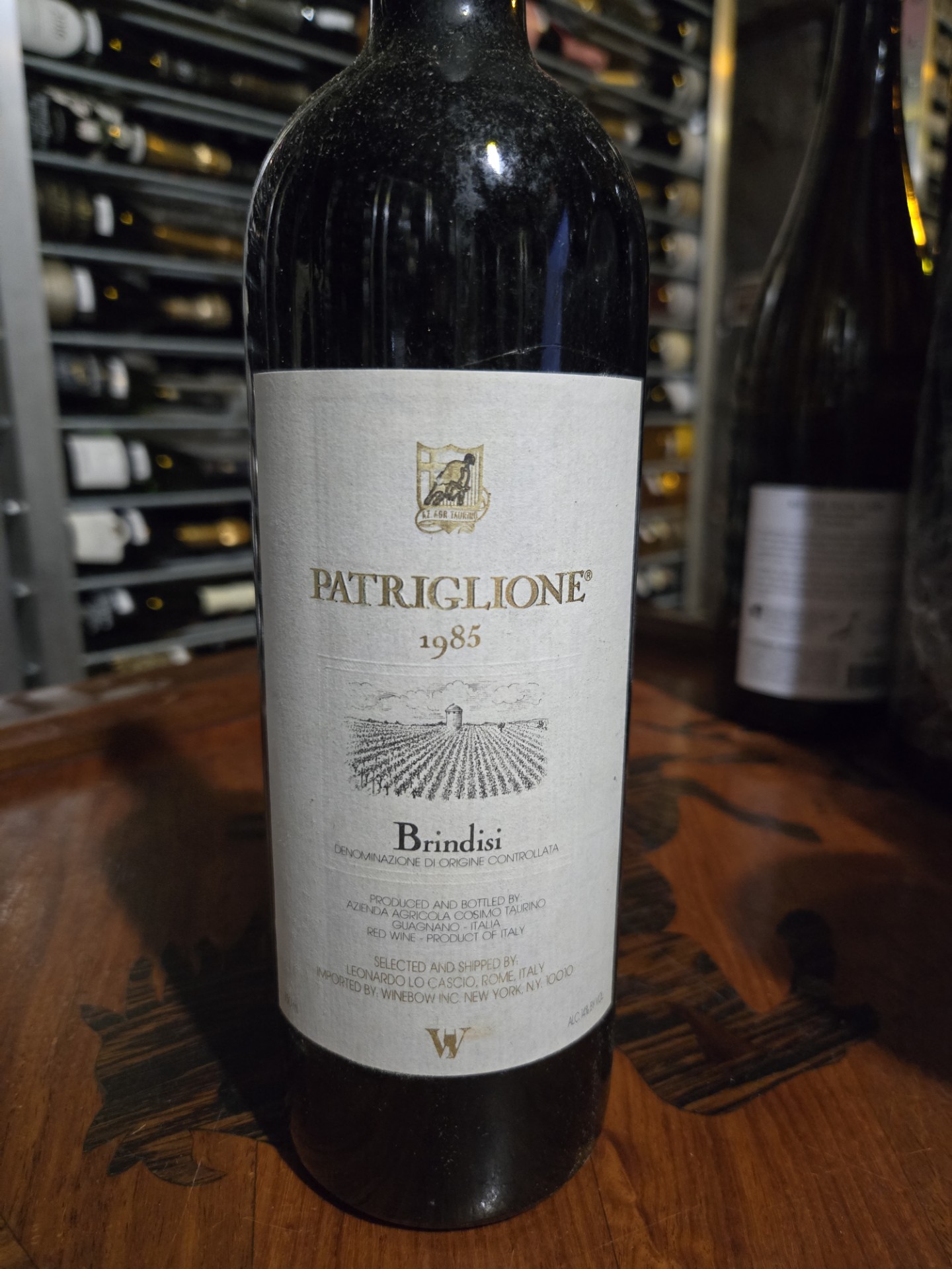 1985 Cosimo Taurino Patriglione Rosso Salento IGT, Puglia, Italy image