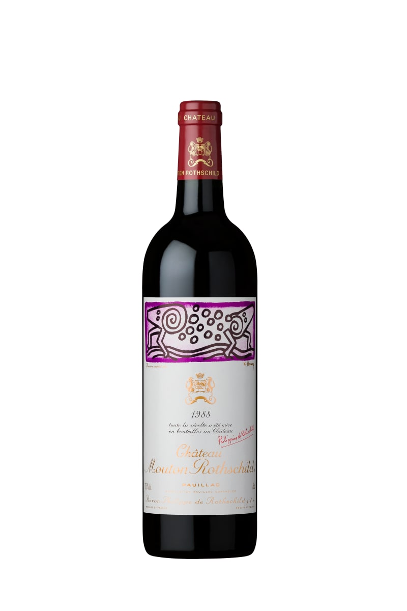 1988 Chateau Mouton Rothschild Pauillac, France - click image for full description