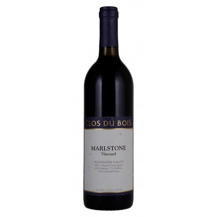 1989 Clos du Bois Marlstone, Alexander Valley, USA - click image for full description