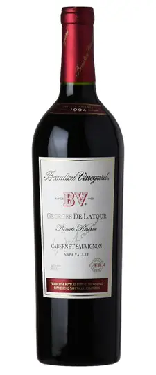 1994 Beaulieu Vineyard Georges de Latour Private Reserve Cabernet Napa (missing front label) image
