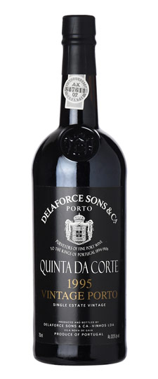 1995 Delaforce Quinta da Corte Single Quinta Vintage Port - click image for full description