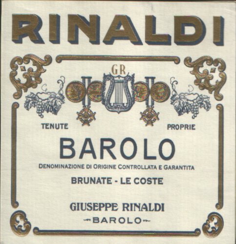 2021 Giuseppe Rinaldi Barolo Brunate Piedmont - click image for full description