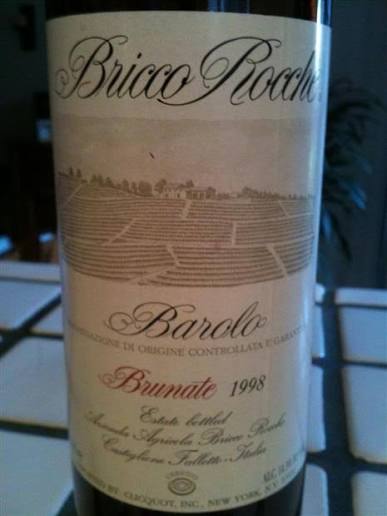 1998 Ceretto Bricco Rocche Brunate Barolo image