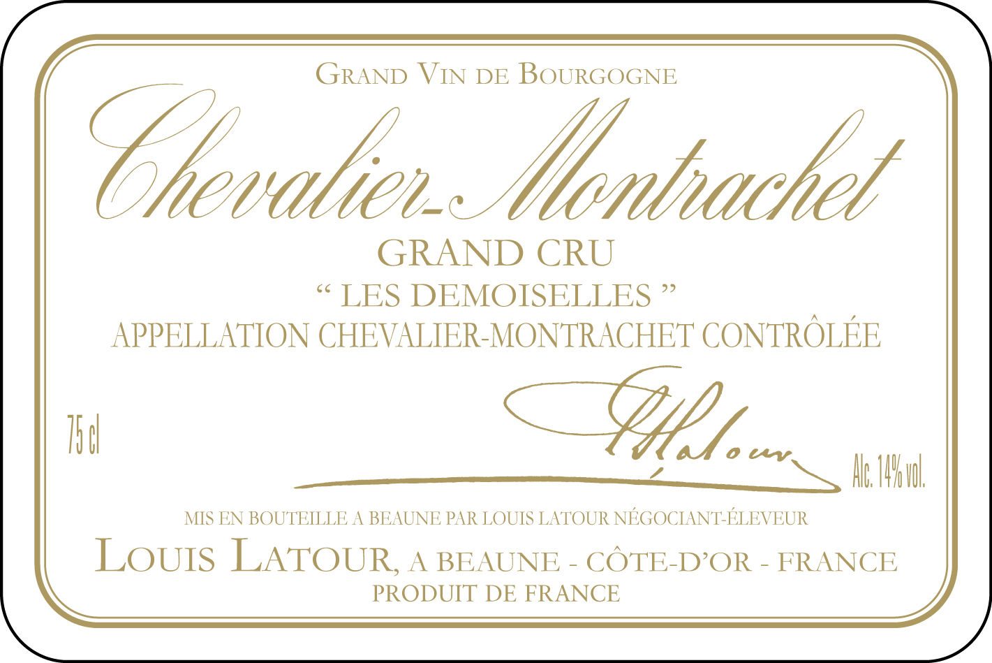 2002 Domaine Louis Latour Chevalier Montrachet Grand Cru 