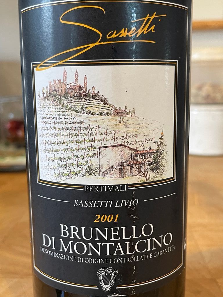 2001 Sassetti Livio Pertimali Brunello di Montalcino image