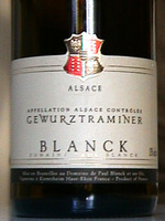 2002 Blanck Gewurztraminer Alsace 375ml image