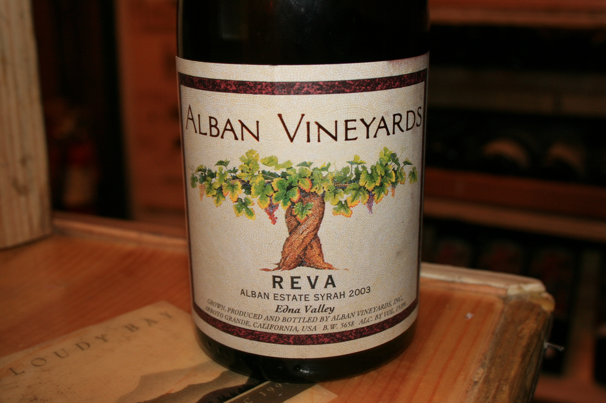 2019 ALBAN VINEYARDS SYRAH REVA ALBAN ESTATE VINEYARD image
