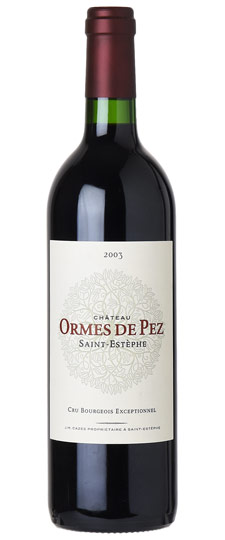 2017 Chateau Les Ormes de Pez St Estephe image
