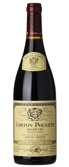 2003 Louis Jadot Domaine des Heritiers Corton Pougets Grand Cru - click image for full description