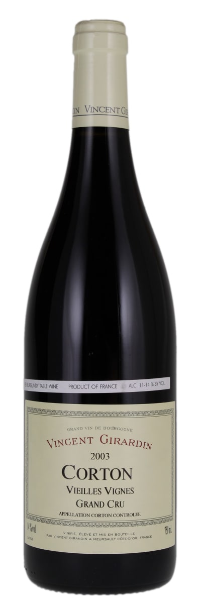 2003 Vincent Girardin Le Corton Grand Cru Vieilles Vignes image