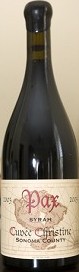 2005 Pax Syrah Cuvee Christine image