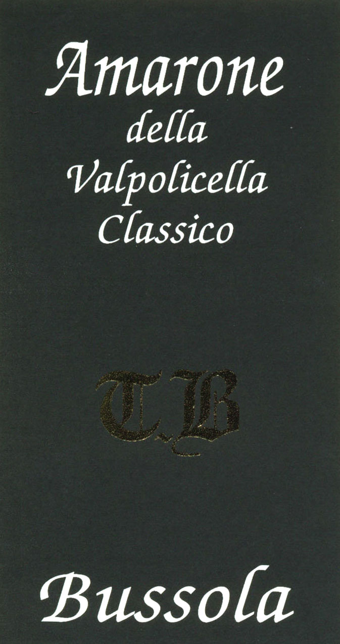 2010 Tommaso Bussola Amarone della Valpolicella TB Vigneto Alto - click image for full description
