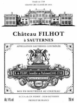2005 Chateau Filhot Sauternes image