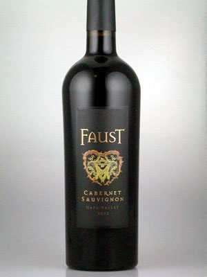 2018 Faust Cabernet Sauvignon Napa 3 Liter - click image for full description