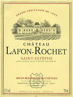 1981 Chateau Lafon Rochet St. Estephe - click image for full description