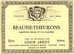 2023 Louis Jadot Beaune Theurons 1er Cru - click image for full description