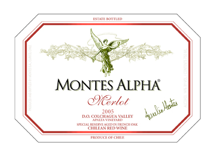 2021 Montes Alpha Merlot Chile image